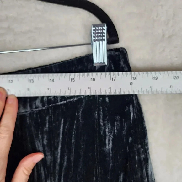 Soft Surroundings Pants Womens L Black High Waist Pull On Minimalist Lagenlook - Picture 7 of 9